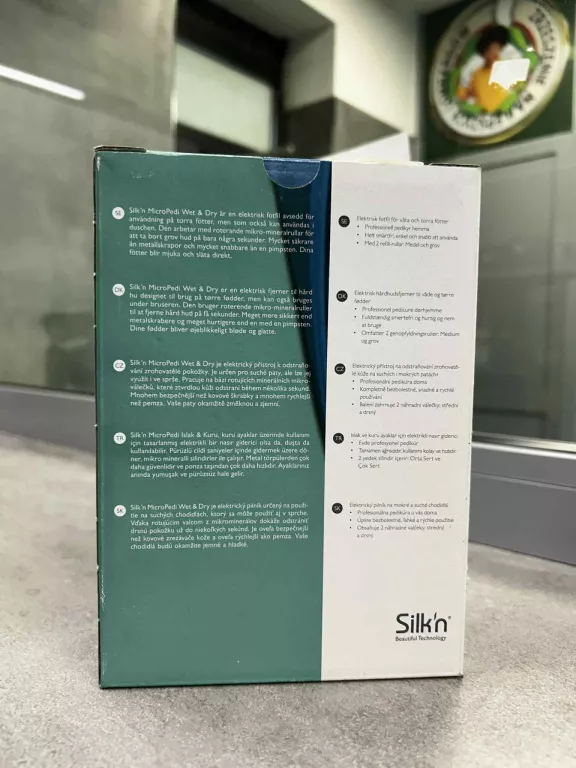 ELEKTRYCZNY PILNIK DO STÓP SILK'N