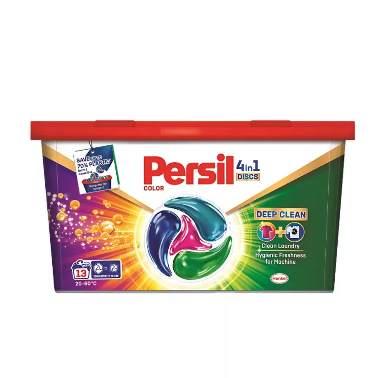 KAPSUŁKI DO PRANIA PERSIL DISCS 4 IN 1 COLOR - 13 SZT.