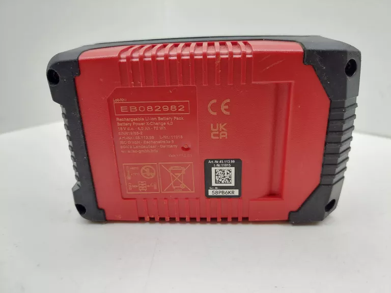 AKUMULATOR EINHELL 4,0AH 18V