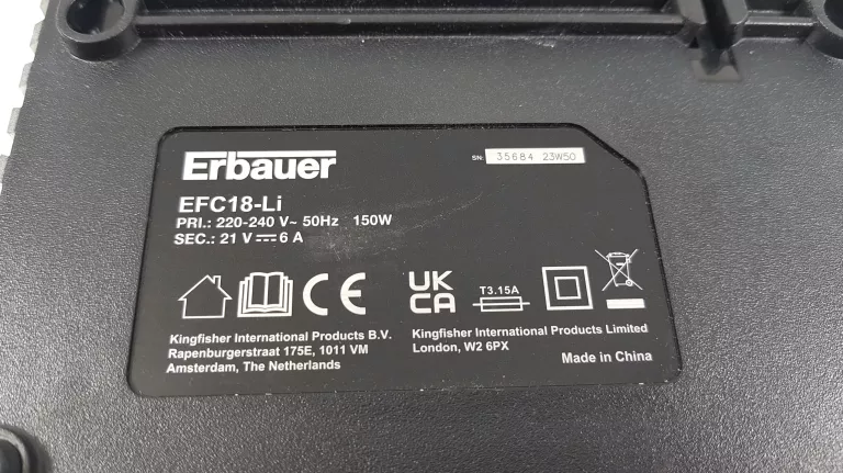 ŁADOWARKA ERBAUER EFC18-LI