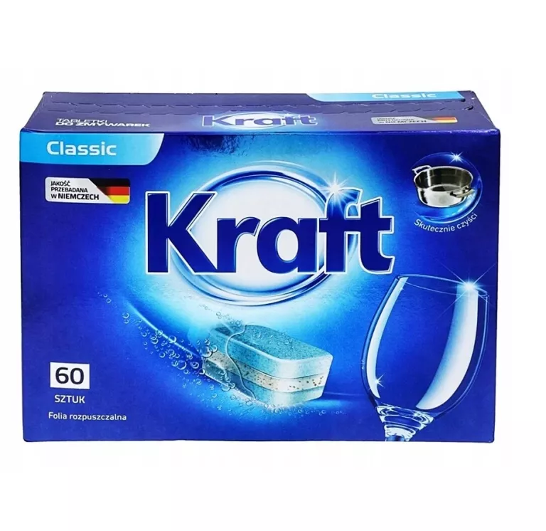 KRAFT TABLETKI DO ZMYWARKI CLASSIC 60 SZT