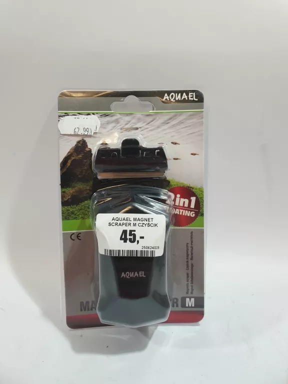 AQUAEL MAGNET SCRAPER M CZYŚCIK SKROBAK 3-8 MM