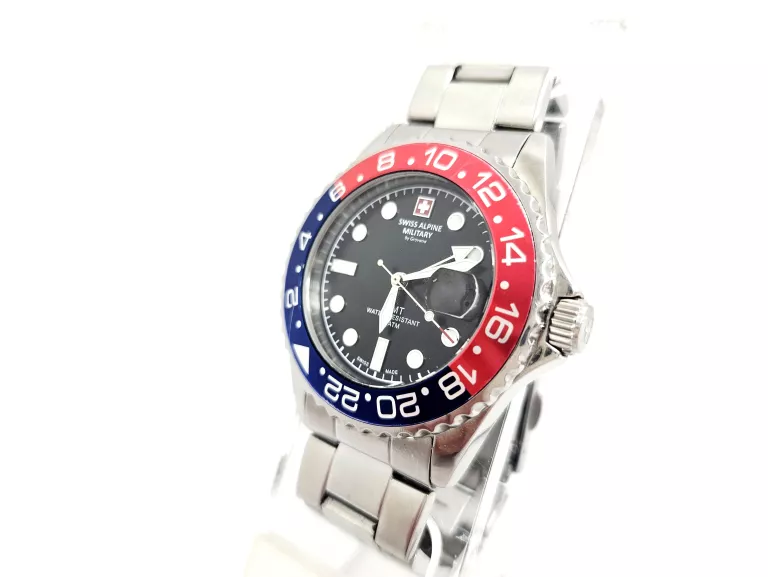 ZEGAREK SWISS ALPINE MILITARY GMT 7052.1138 BY GROVANA