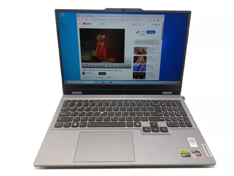 LAPTOP LENOVO LOQ 15ARP9 AMD RYZEN 7 16/512 GB RTX 4050, EXTRA STAN!
