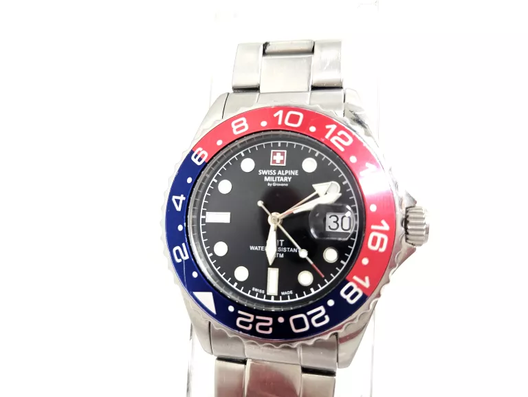 ZEGAREK SWISS ALPINE MILITARY GMT 7052.1138 BY GROVANA