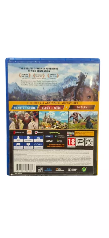 PS4 WIEDŹMIN 3