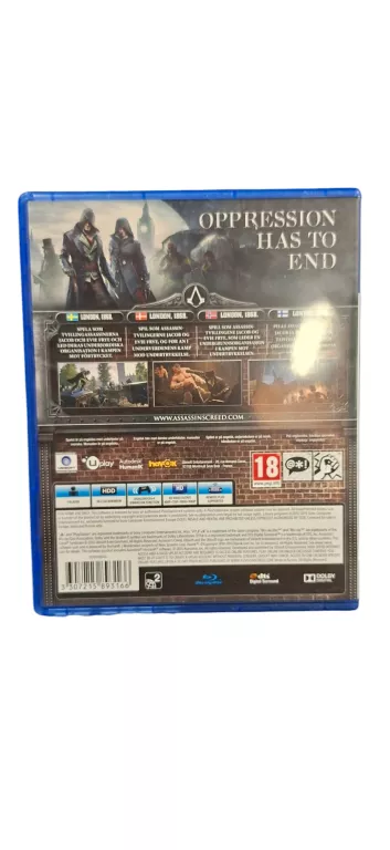 PS4 ASSASSINS CREED SYNDICATE