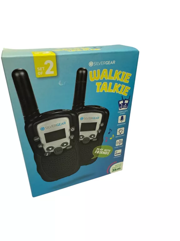 WALKIE TALKIE DLA DZIECI SILVERGEAR
