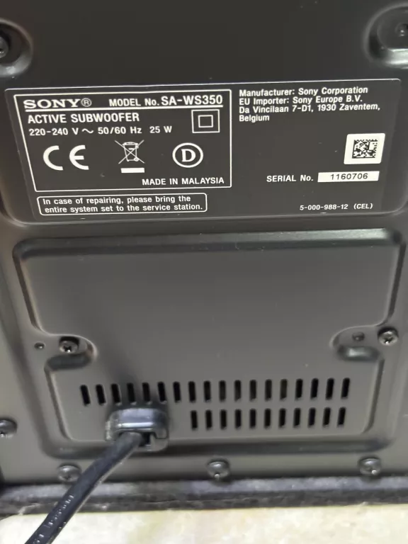 SOUNDBAR SONY S 350