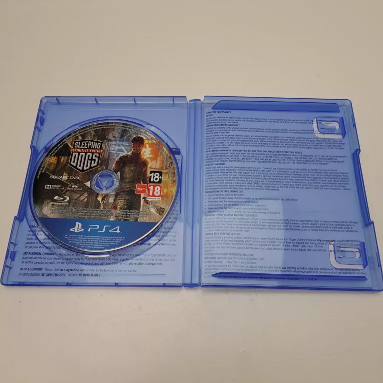 SLEEPING DOGS DEFINITIVE EDITION PS4