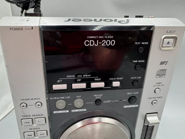 ODTWARZACZ CD PIONEER CDJ-200/OKABLOWANIE