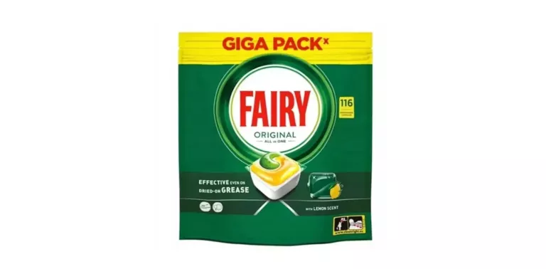 KAPSUŁKI DO ZMYWARKI FAIRY ORIGINAL ALL IN ONE LEMON - 116 SZT.