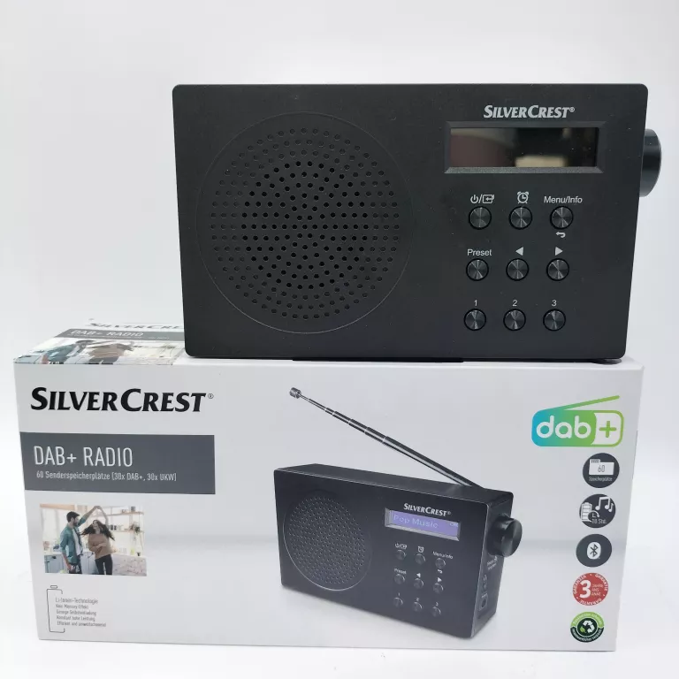 RADIO Z BLUETOOTH SILVER CREST OKAZJA