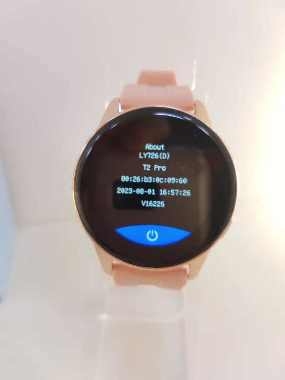 SMARTWATCH ACTIVE 2 T2 PRO RÓŻOWY PASEK