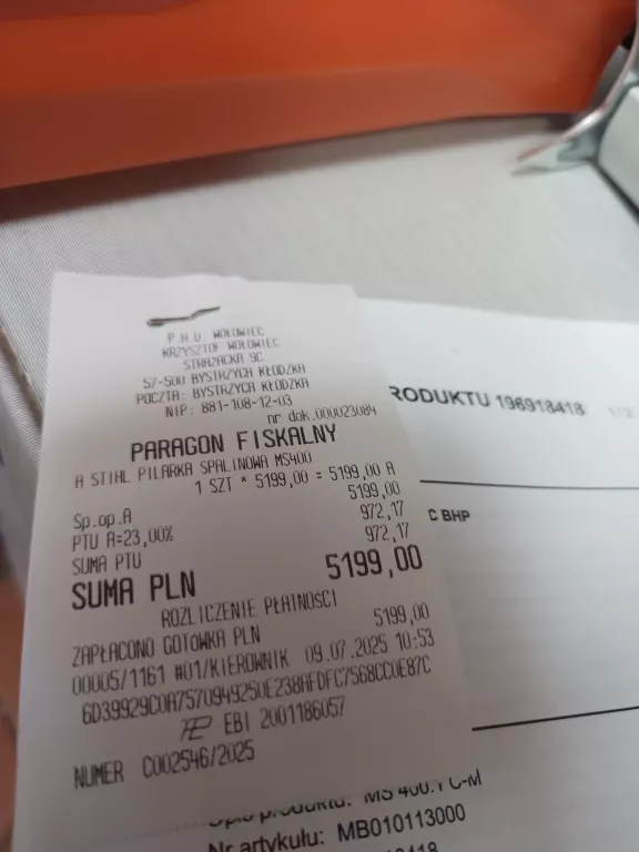 PILARKA SPALINOWA STIHL MS 400 C OKAZJA!