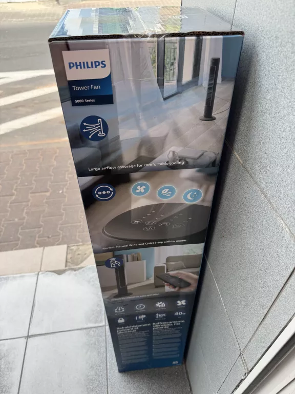 WENTYLATOR KOLUMNOWY PHILIPS 5000 CX5535/11 CZARNY