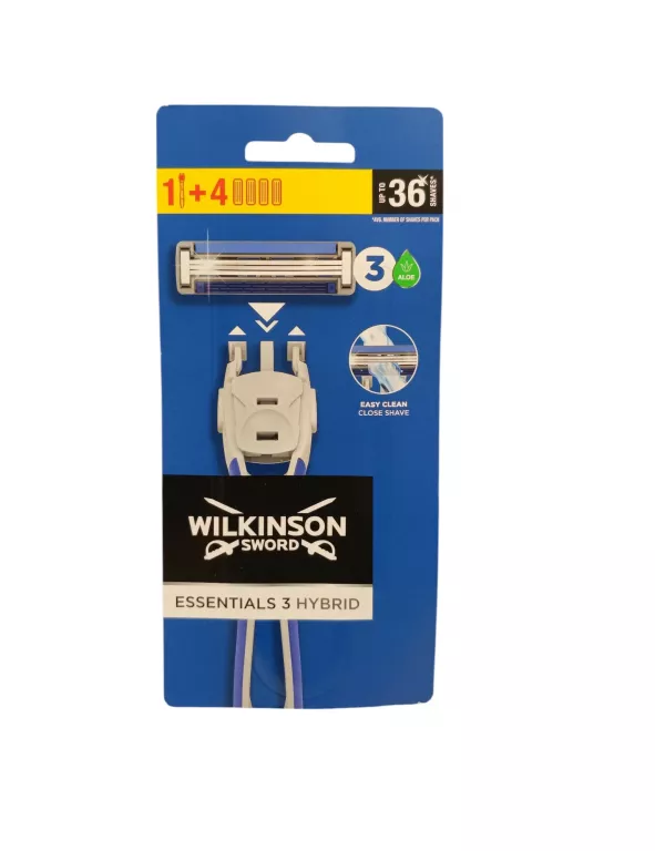 MASZYNKA NA WKŁADY DO GOLENIA WILKINSON ESSENTIALS 3 HYBRID