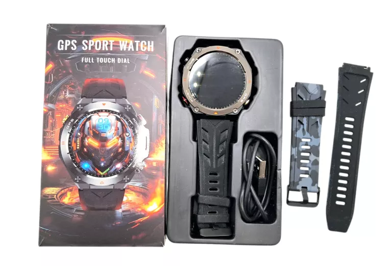 SMARTWATCH JGR-01 GPS MĘSKI KOMPLET