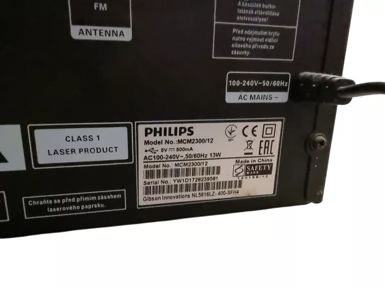 MINI WIEŻA PHILIPS MCM2300/12