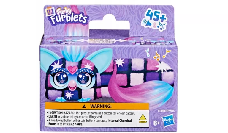 FURBY DJ FURBLETS ROZCIĄGLIWA MASKOTKA DIS-CO-DAZZ HASBRO G1780