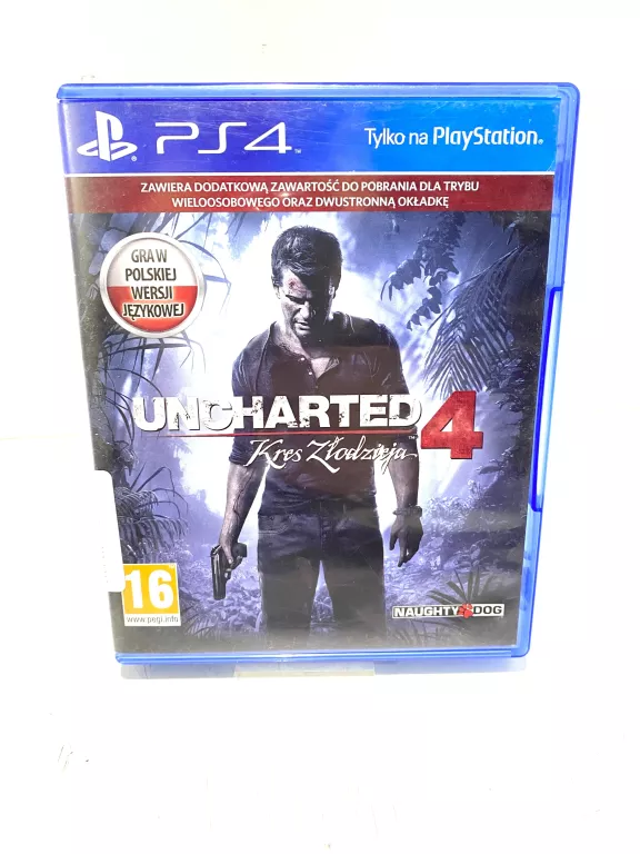UNCHARTED 4: A THIEFS END (PS4) SONY PLAYSTATION 4 (PS4)