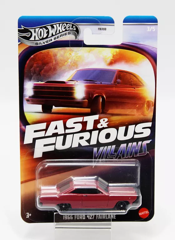 HOT WHEELS SILVER SERIES - 1966 FORD 427 FAIRLANE
