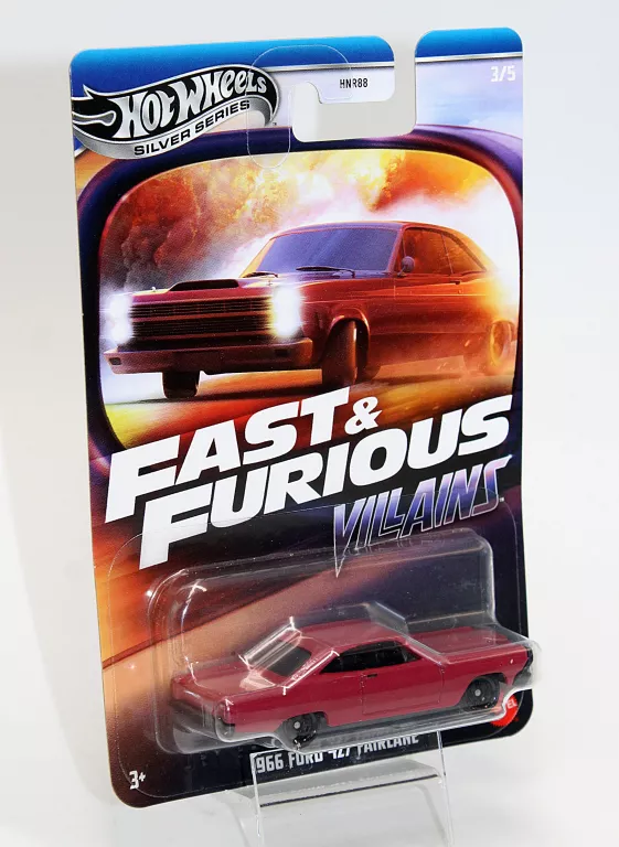 HOT WHEELS SILVER SERIES - 1966 FORD 427 FAIRLANE