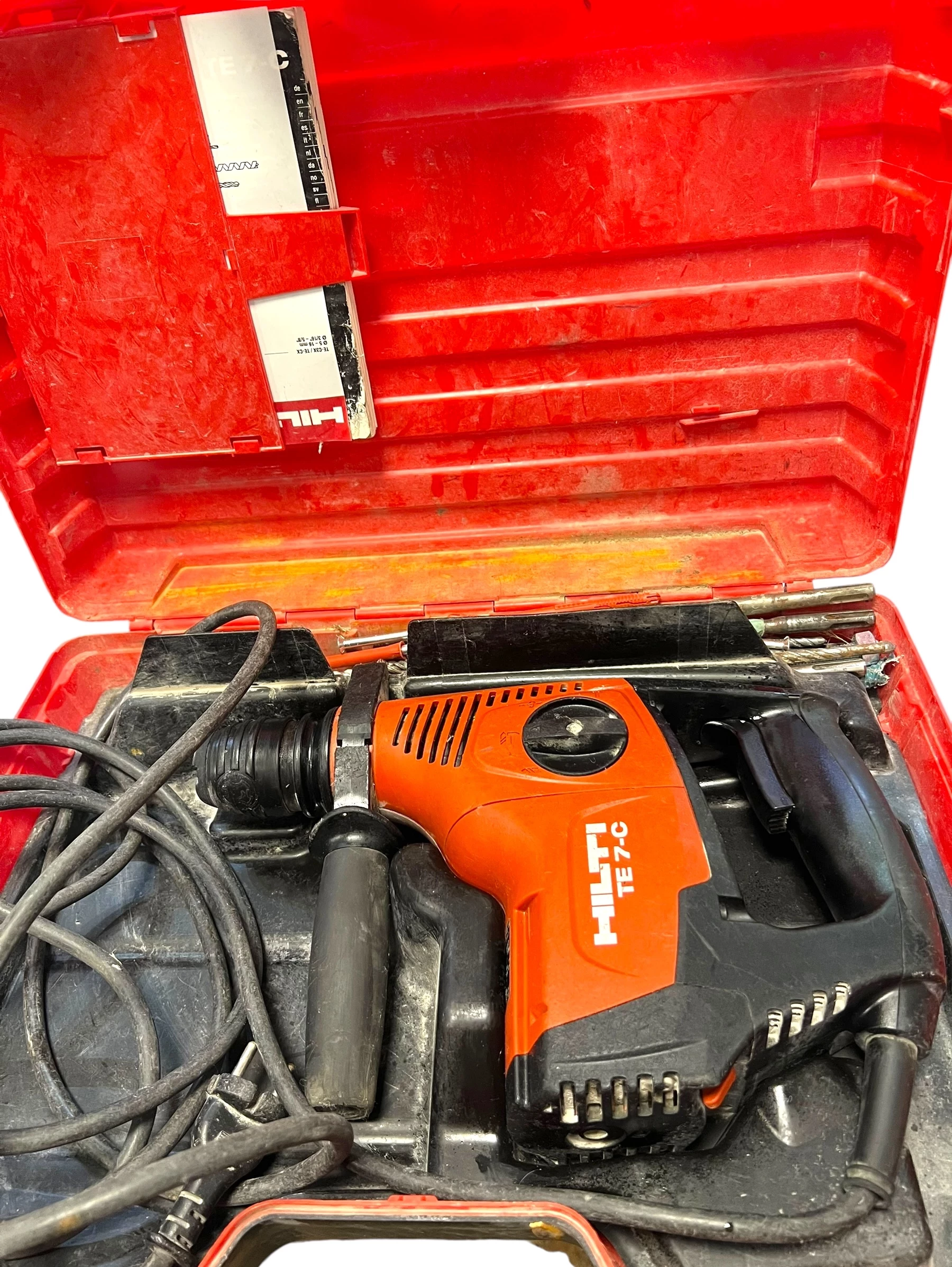 MŁOTOWIERTARKA HILTI TE 7C + WALIZKA | Młotowiertarki | Loombard.pl