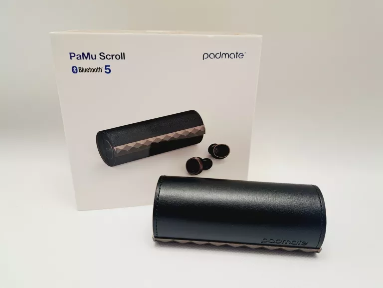 SŁUCHAWKI DOUSZNE PADMATE PAMU SCROLL T3 CZARNE
