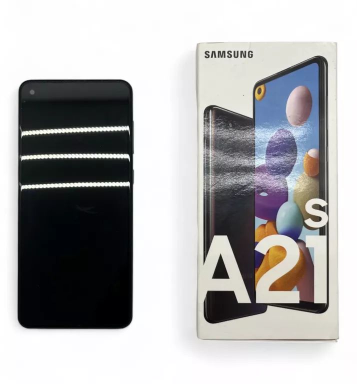 TELEFON SAMSUNG GALAXY A21S + PUDEŁKO
