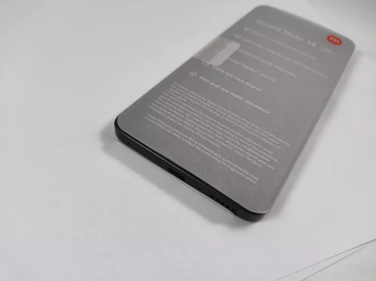 XIAOMI REDMI NOTE 14 5G 256GB 8GB KOMPLET IDEALNY STAN! BEZ BLOKAD!