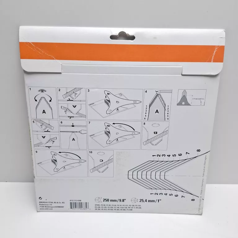 NÓŻ DO ZAROŚLI TRÓJZĄB STIHL 41127134100