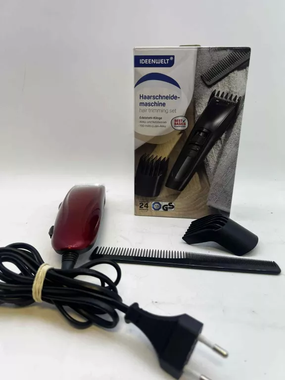 MASZYNKA DO STRZYŻENIA TIROSS TS406 KOMPLET
