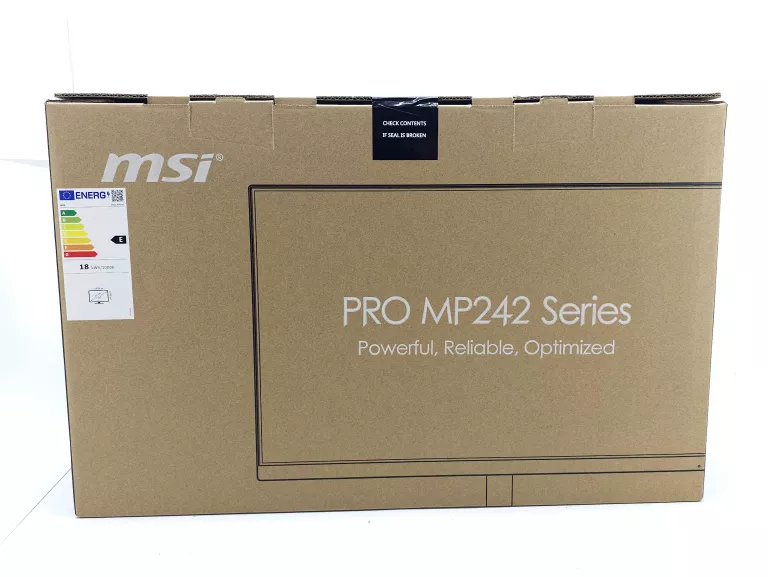 MONITOR LED MSI PRO MP242 SERIES POWYSTAWOWY