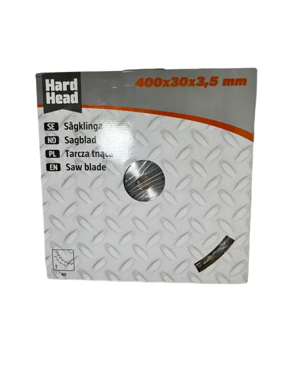 TARCZA TNĄCA DO DREWNA HARD HEAD 400X30X40T