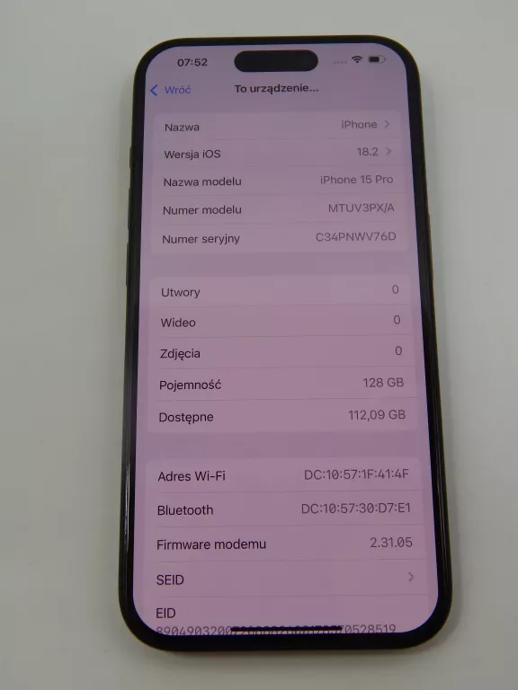 TELEFON IPHONE 15 PRO