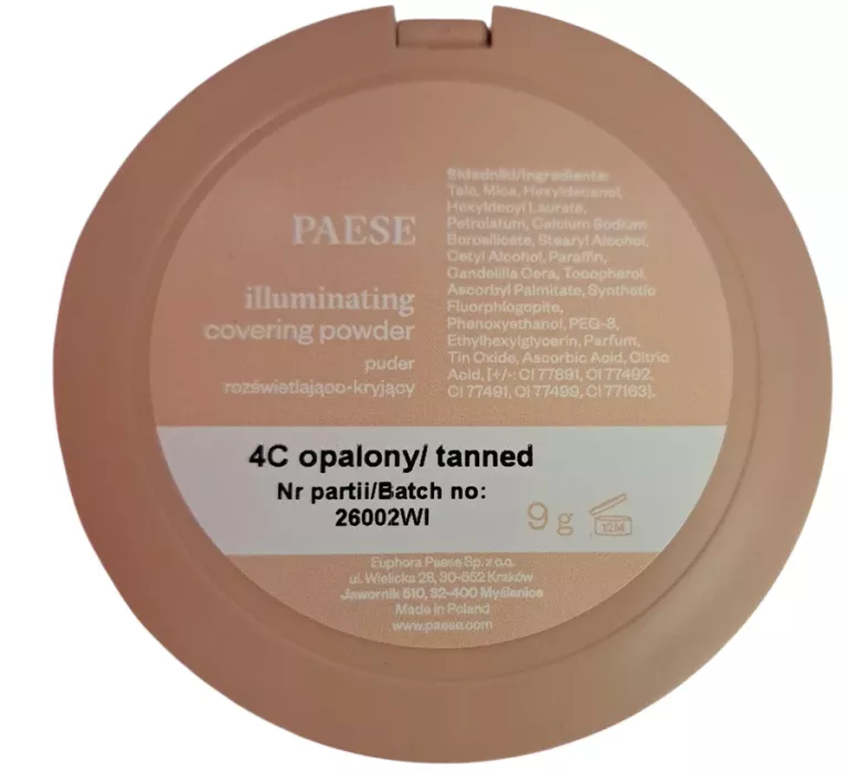 PAESE COVERING POWDER
