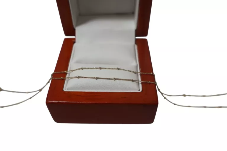 NIETUZINKOWY ZŁOTY ŁAŃCUSZEK 2,92G 585