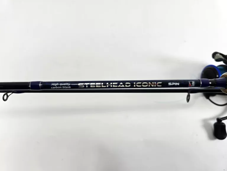 DAM WĘDKA STEELHEAD ICONIC SPIN 228CM 12-35CM KOŁOWROTEK TRYTHON