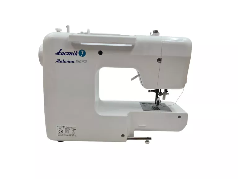 MASZYNA DO SZYCIA ŁUCZNIK MALWINA 2070 99 PRG. LED AUTOMATYCZNE OBSZYWANIE
