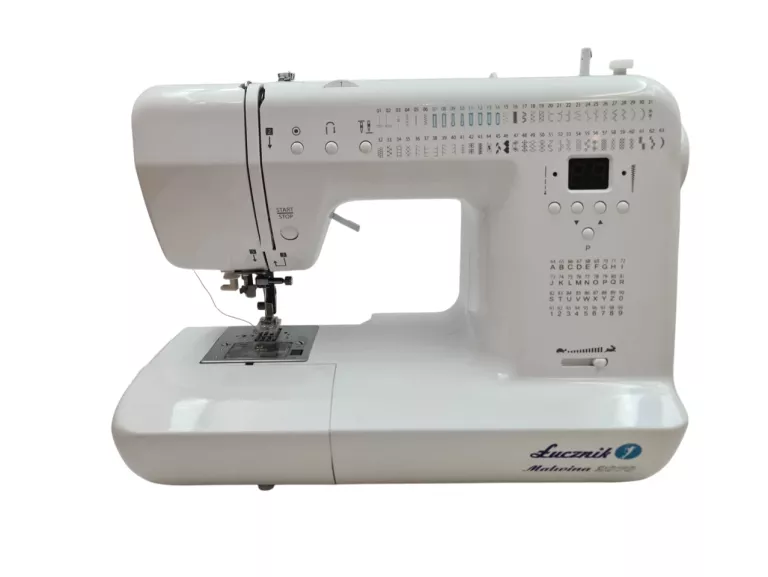 MASZYNA DO SZYCIA ŁUCZNIK MALWINA 2070 99 PRG. LED AUTOMATYCZNE OBSZYWANIE