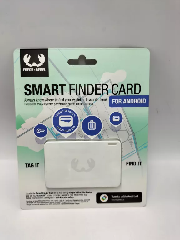 LOKALIZATOR W KSZTAŁCIE KARTY FRESH'N REBEL SMART FINDER CARD ANDROID