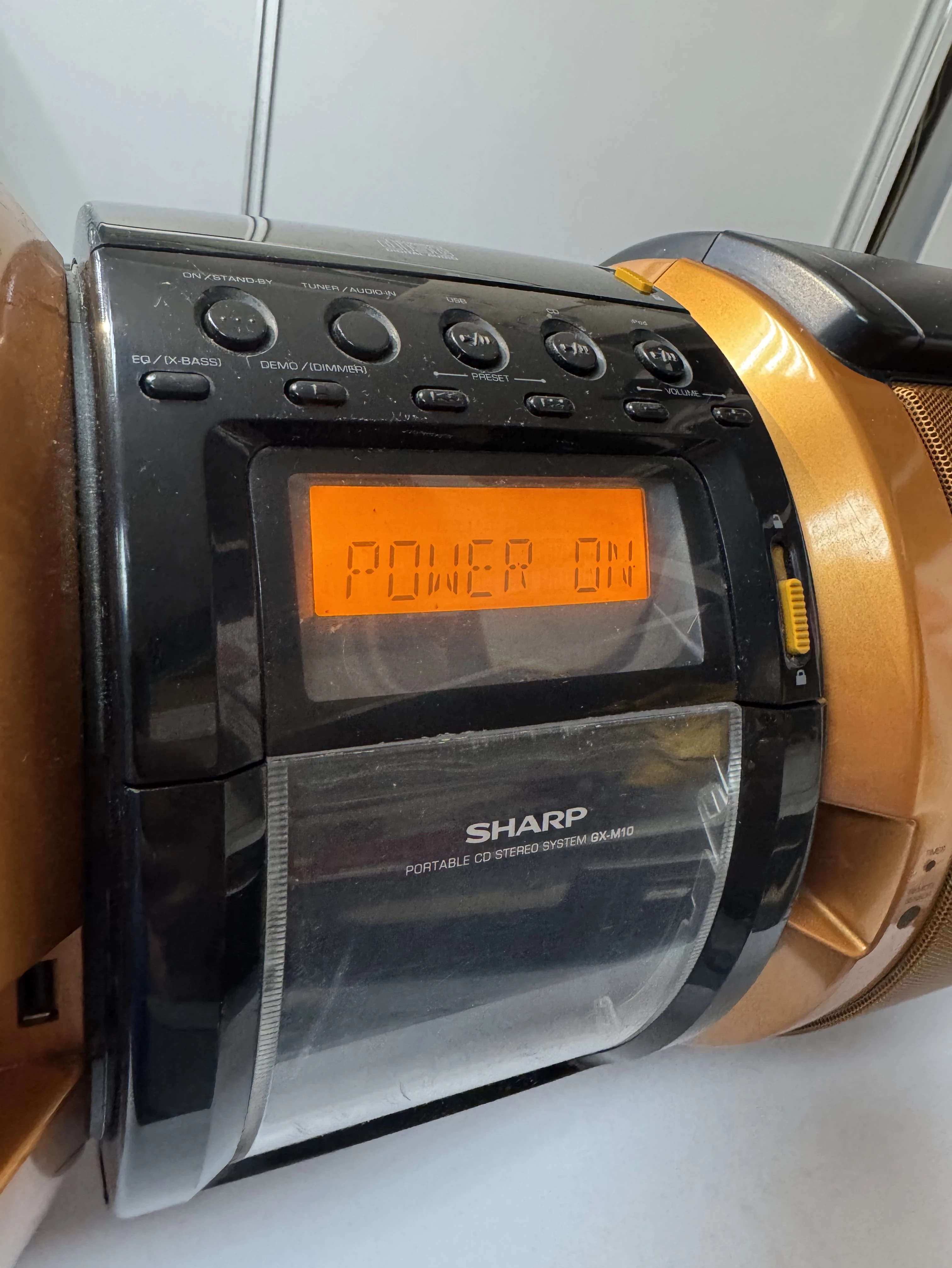 sharp-gx-m10-stereo-mp3-boombox-stacja-dokujaca-kabel-zasilajacy-stan-11323-2