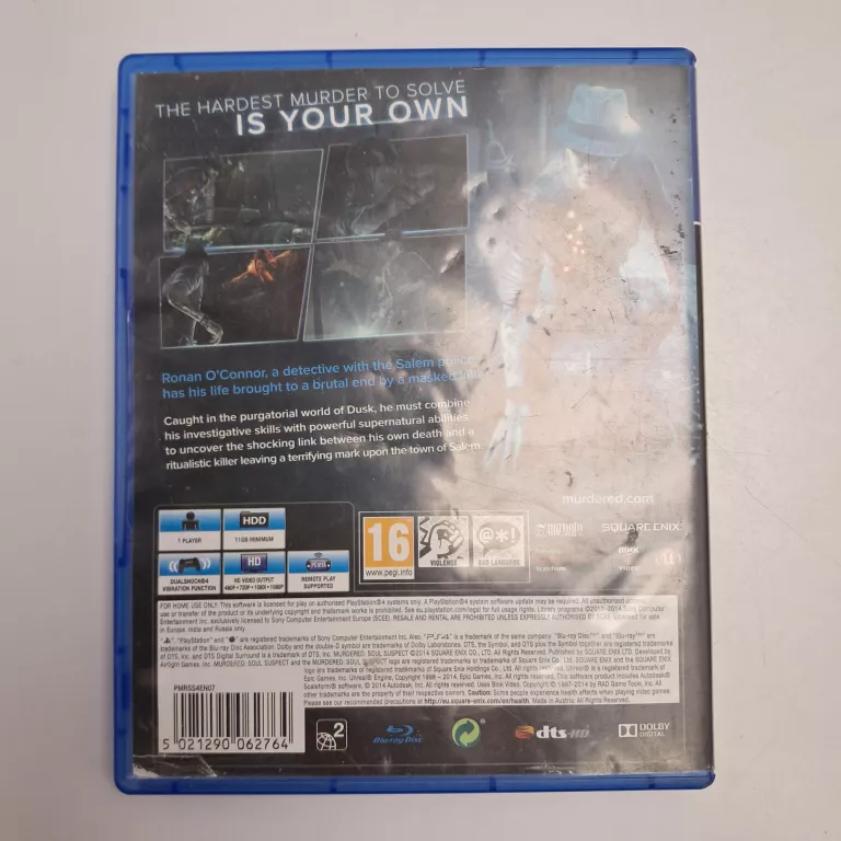 PS4 MURDERED SOUL SUSPECT