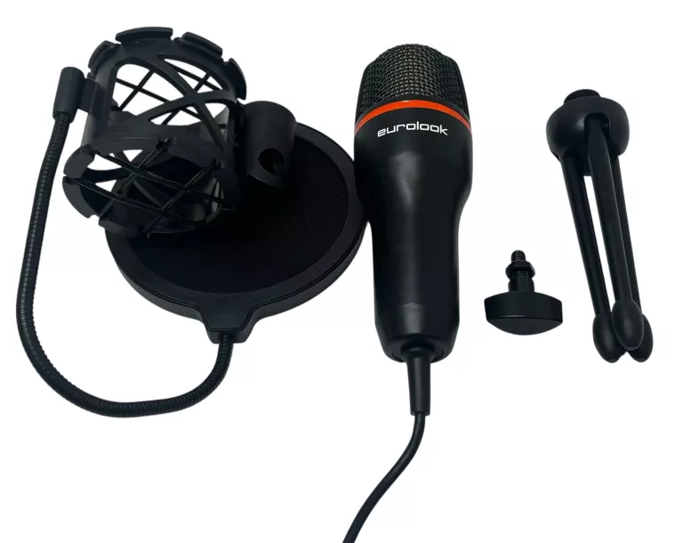 MIKROFON DO KOMPUTERA GAMINGOWY EUROLOOK MRC6 USB RGB