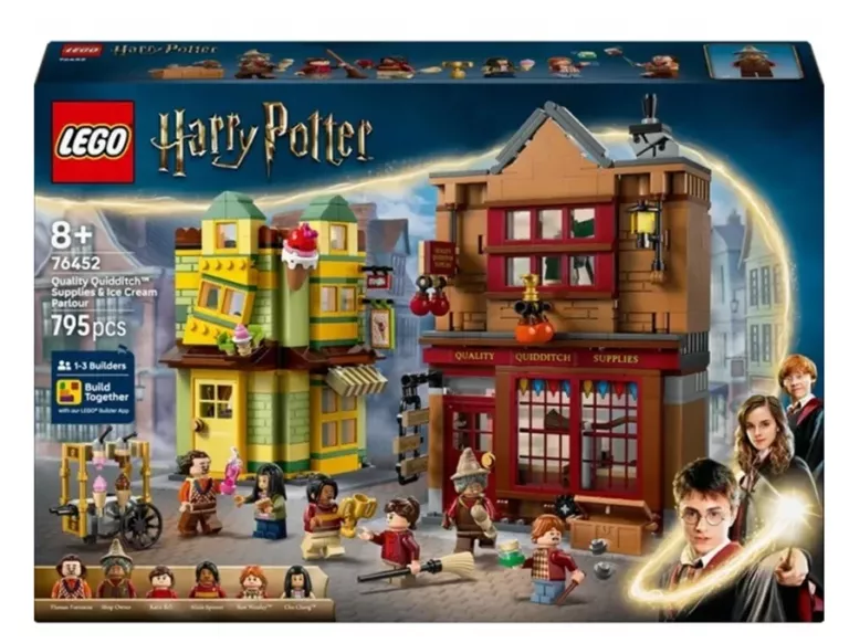 LEGO HARRY POTTER 76452 MARKOWY SPRZĘT DO QUIDDITCHA I LODZIARNIA