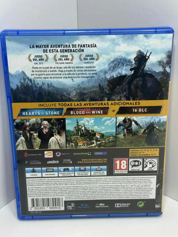 GRA NA PS4 THE WITCHER