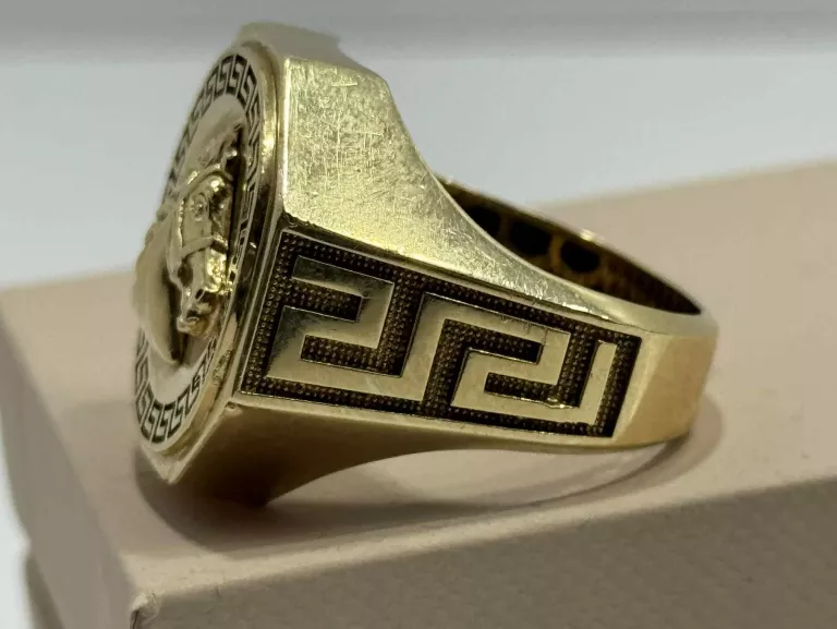 ZJAWISKOWY ZŁOTY SYGNET PRÓBA 585 9.3G R24