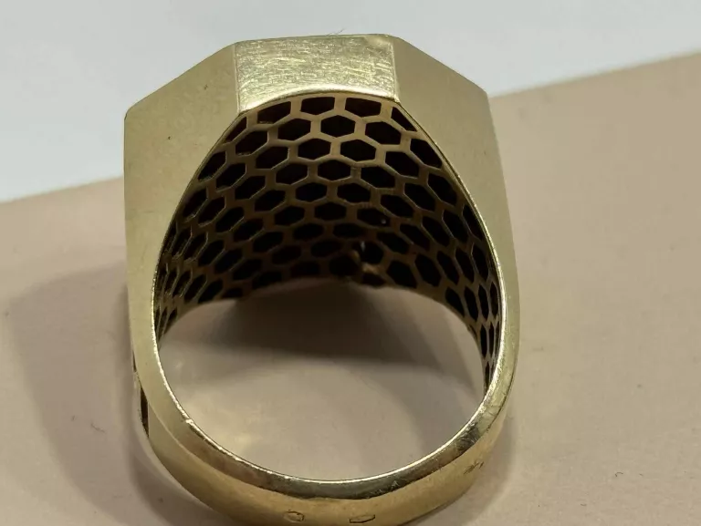 ZJAWISKOWY ZŁOTY SYGNET PRÓBA 585 9.3G R24