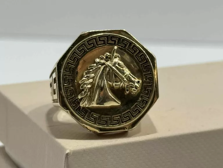 ZJAWISKOWY ZŁOTY SYGNET PRÓBA 585 9.3G R24